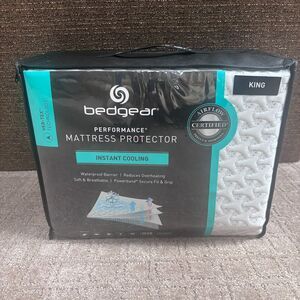 Bedgear Ver-Tex Performance King Mattress Protector Instant Cooling BGM026006
